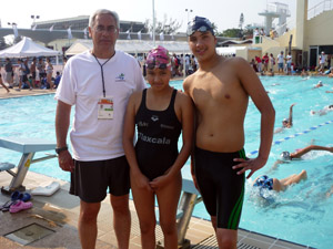 GANA NANCY PIEDRAS RODRÍGUEZ MEDALLA DE BRONCE EN NACIONAL DE NATACIÓN