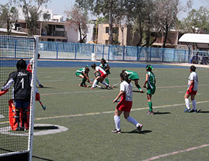 Sub 17 femenil de pasto pasa a semifinales de hockey