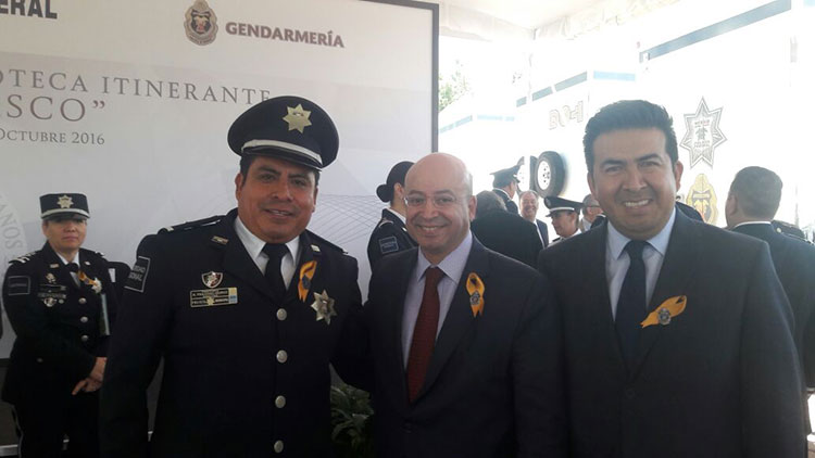 Reconoce Comisionado Nacional esquema de proximidad social de policía capitalina.