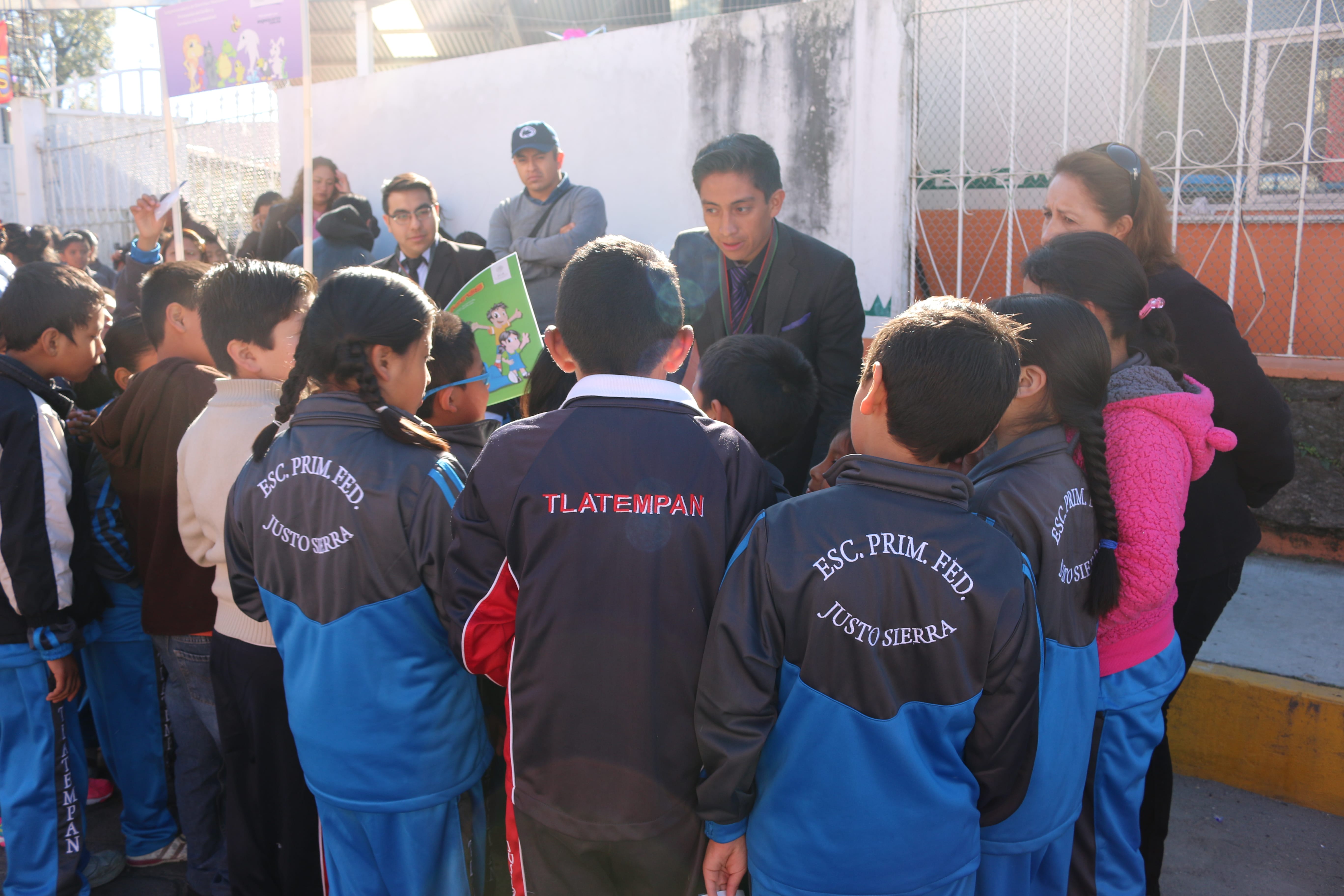  PGR Tlaxcala difunde en niños de escuela primaria el tema de los valores 