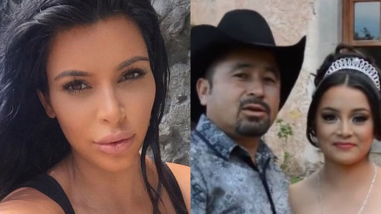 Que relación tiene kim kardashian y los xv años de rubí