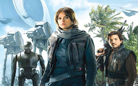 Rogue One se apodera de la taquilla con 209 mdd