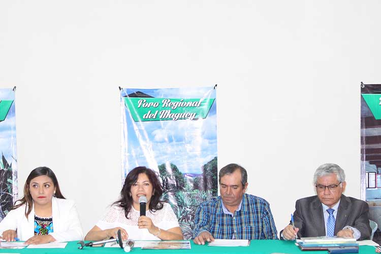 Anuncian realización de quinto foro regional del maguey