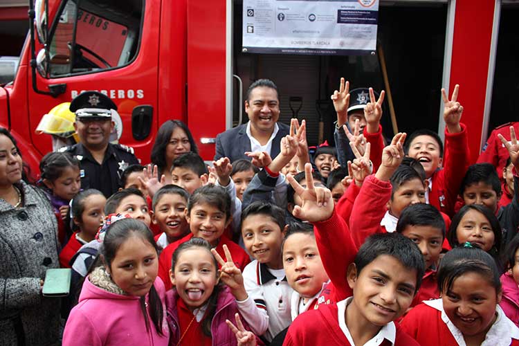 Con éxito se realizó la jornada de prevención  del delito en Chiautempan 