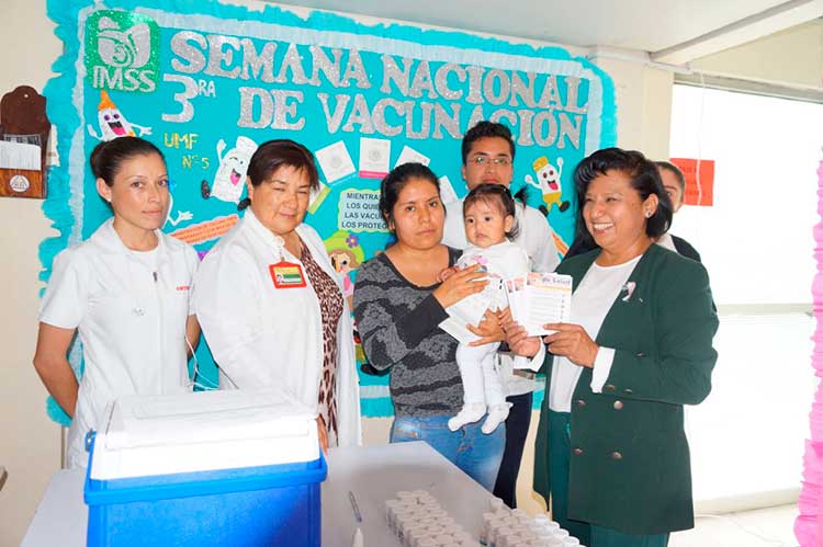 Inicia la 3ª semana nacional de salud en Xicohtzinco