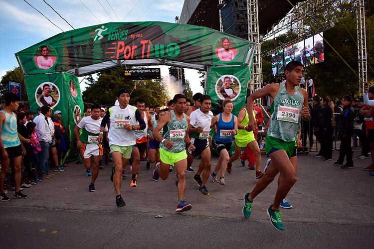 Zacatelco fue sede de la carrera Héroes Por Ti