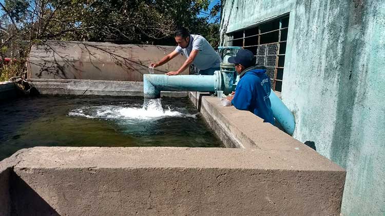 Servicio suspendido en el pozo de Guardia por mantenimiento