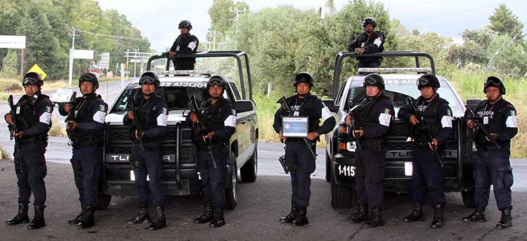 Apoyó CES en labores de seguridad en Puebla luego de sismo