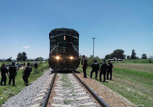 Frustra Policía Estatal robo a carga de tren