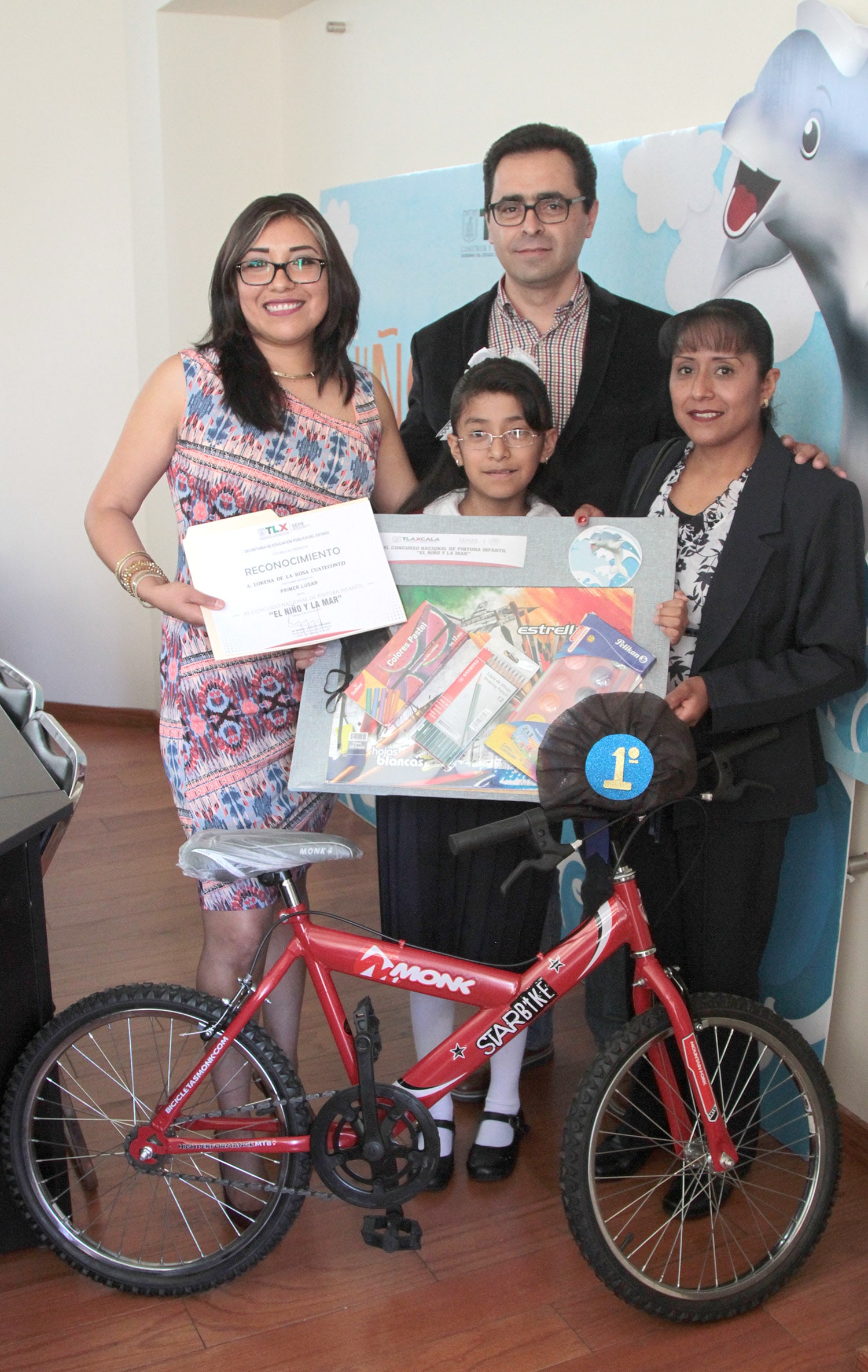 Premia SEPE a Ganadores del concurso nacional de dibujo “el Niño y la Mar”  