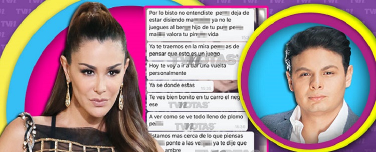 Ninel Conde amenaza a Giovanni: Si hablas con la prensa, te desaparezco