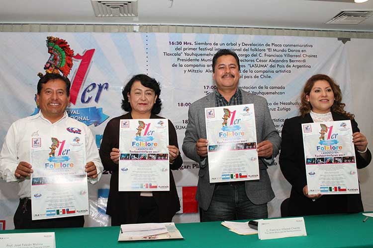 Presenta SECTURE primer festival del folklore 2017