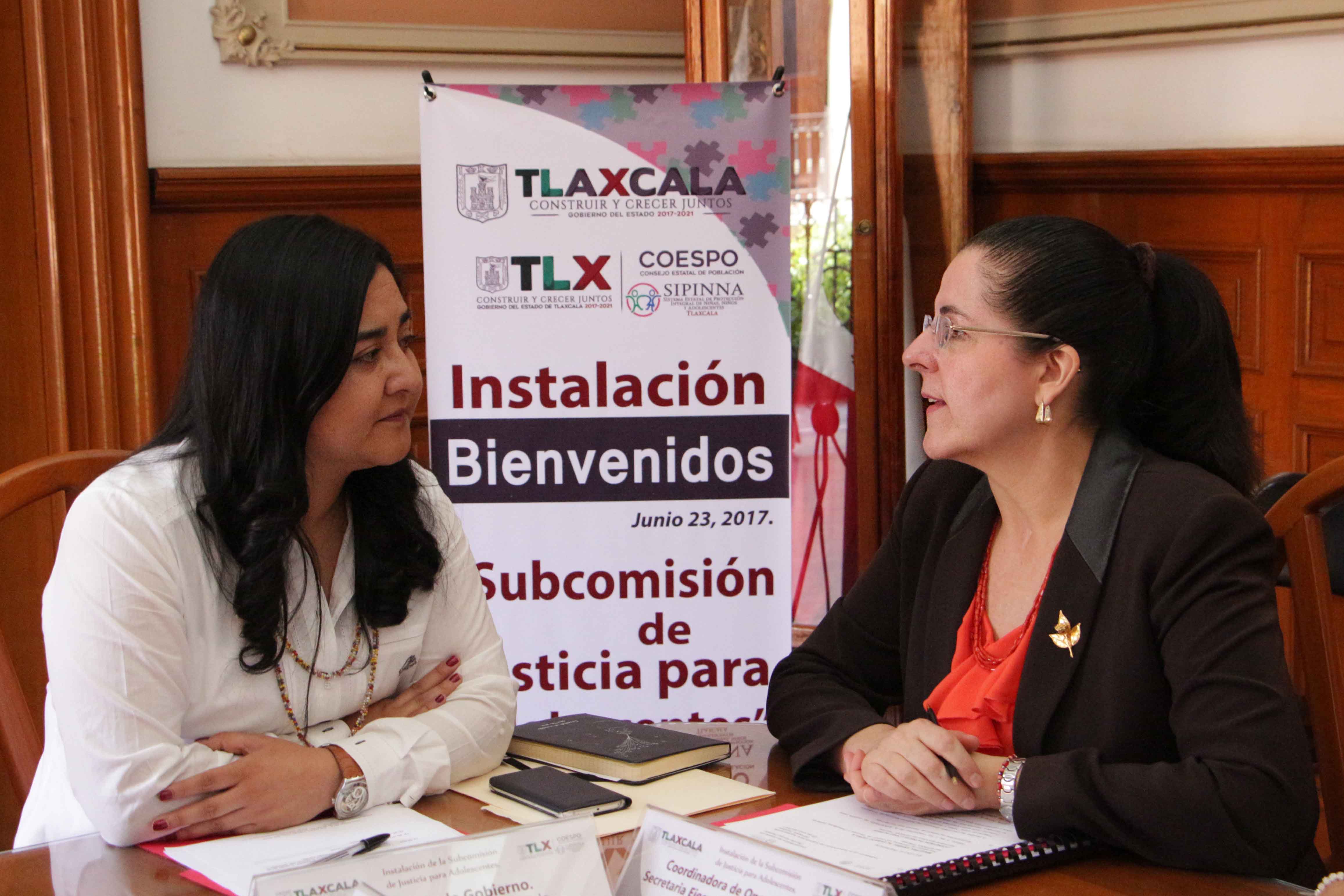 Instala COESPO comisiones para prevenir la Violencia de menores tlaxcaltecas