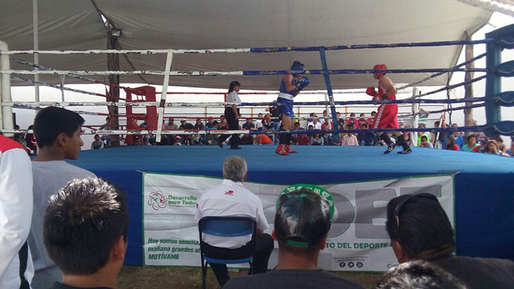 Realizan Torneo de Novatos de Box