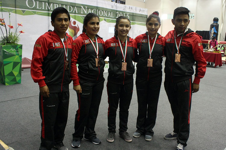 Suma gimnasia de trampolín dos bronces en Olimpiada Nacional