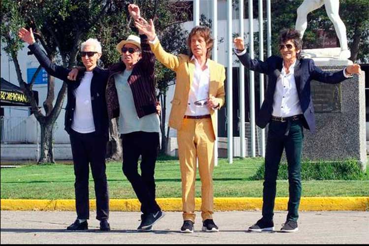 Rolling Stones arrancan mañana gira por AL